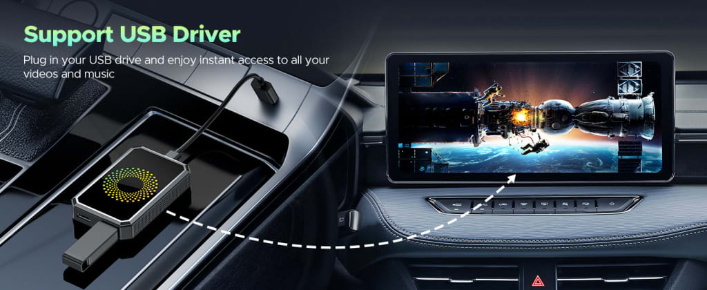 Carplux Connect 3X – Wireless CarPlay Adapter